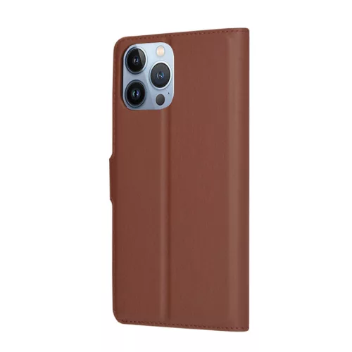 Techsuit - Leather Folio - iPhone 13 Pro Max - Brown