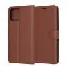 Techsuit - Leather Folio - iPhone 13 Pro Max - Brown