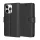 Techsuit - Leather Folio - iPhone 14 Pro - Black