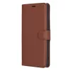 Techsuit - Leather Folio kinyitható tok - Honor Magic5 Pro - Barna
