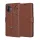 Techsuit - Leather Folio kinyitható tok - Nothing Phone (2) - Barna