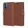 Techsuit - Leather Folio - Motorola Moto G14 - Brown