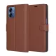 Techsuit - Leather Folio - Motorola Moto G14 - Brown