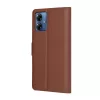 Techsuit - Leather Folio - Motorola Moto G14 - Brown