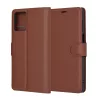 Techsuit - Leather Folio - Motorola Moto G14 - Brown