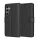 Techsuit - Leather Folio kinyitható tok - Samsung Galaxy S24 Plus - Fekete