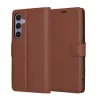 Techsuit - Leather Folio - Samsung Galaxy S24 Plus - Brown