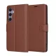 Techsuit - Leather Folio - Samsung Galaxy S24 Plus - Brown