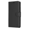 Techsuit - Leather Folio kinyitható tok - Samsung Galaxy S24 - Fekete