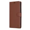 Techsuit - Leather Folio kinyitható tok - Xiaomi Poco X6 Pro - Barna