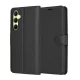 Techsuit - Leather Folio kinyitható tok - Samsung Galaxy A35 5G - Fekete