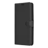 Techsuit - Leather Folio kinyitható tok - Samsung Galaxy A35 5G - Fekete