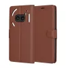 Techsuit - Leather Folio - Nothing Phone (2a) / (2a) Plus - Brown