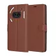 Techsuit - Leather Folio kinyitható tok - Nothing Phone (2a) / (2a) Plus - Barna