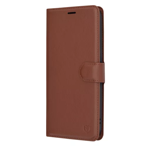 Techsuit - Leather Folio kinyitható tok - Nothing Phone (2a) / (2a) Plus - Barna