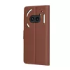 Techsuit - Leather Folio kinyitható tok - Nothing Phone (2a) / (2a) Plus - Barna