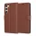 Techsuit - Leather Folio - Samsung Galaxy S23 Plus - Brown