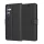 Techsuit - Leather Folio kinyitható tok - Samsung Galaxy A54 - Fekete