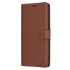 Techsuit - Leather Folio kinyitható tok - Samsung Galaxy A54 - Barna