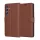 Techsuit - Leather Folio - Samsung Galaxy S23 FE - Brown