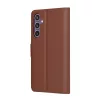 Techsuit - Leather Folio - Samsung Galaxy S23 FE - Brown
