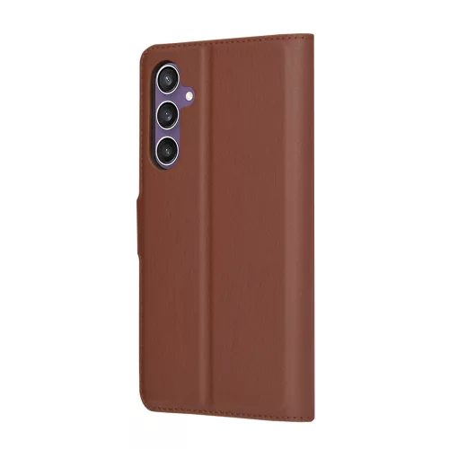 Techsuit - Leather Folio - Samsung Galaxy S23 FE - Brown