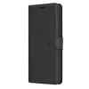 Techsuit - Leather Folio kinyitható tok - Samsung Galaxy A05 - Fekete