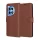 Techsuit - Leather Folio kinyitható tok - OnePlus 12R - Barna
