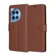 Techsuit - Leather Folio kinyitható tok - OnePlus 12R - Barna