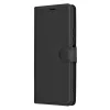 Techsuit - Leather Folio kinyitható tok - Xiaomi Redmi A3 / Redmi A3x - Fekete