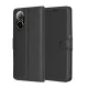 Techsuit - Leather Folio kinyitható tok - Realme C67 4G - Fekete