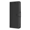 Techsuit - Leather Folio kinyitható tok - Realme C67 4G - Fekete