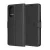 Techsuit - Leather Folio kinyitható tok - Realme C67 4G - Fekete