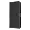 Techsuit - Leather Folio kinyitható tok - Xiaomi Redmi 9C / Redmi 9C NFC - Fekete