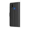 Techsuit - Leather Folio kinyitható tok - Xiaomi Redmi 9C / Redmi 9C NFC - Fekete