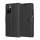 Techsuit - Leather Folio kinyitható tok - Xiaomi Redmi 10 / Redmi 10 2022 - Fekete
