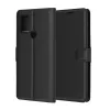 Techsuit - Leather Folio kinyitható tok - Motorola Moto G10 / Moto G20 / Moto G30 - Fekete