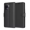 Techsuit - Leather Folio kinyitható tok - Oppo Reno5 Lite / Oppo A94 4G - Fekete