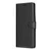 Techsuit - Leather Folio kinyitható tok - Oppo Reno5 Lite / Oppo A94 4G - Fekete