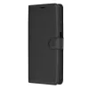 Techsuit - Leather Folio kinyitható tok - Samsung Galaxy A14 4G / A14 5G - Fekete