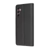 Techsuit - Leather Folio kinyitható tok - Samsung Galaxy A14 4G / A14 5G - Fekete
