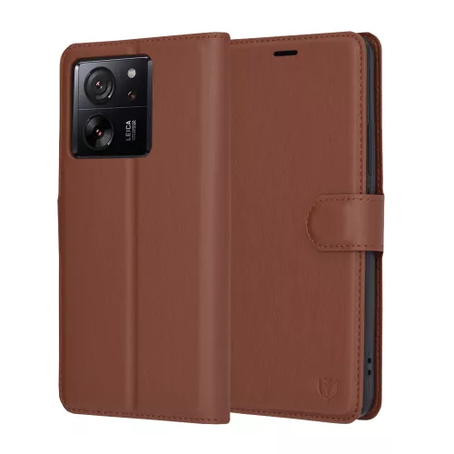 Techsuit - Leather Folio - Xiaomi 13T / 13T Pro - Brown