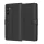 Techsuit - Leather Folio kinyitható tok - Samsung Galaxy A15 4G / A15 5G - Fekete