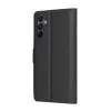 Techsuit - Leather Folio kinyitható tok - Samsung Galaxy A15 4G / A15 5G - Fekete