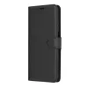 Techsuit - Leather Folio kinyitható tok - Motorola Moto G04 / Moto G04s / Moto G24 / Moto E14 - Fekete