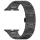 Techsuit - Watchband 32mm (W052) - Apple Watch 1/2/3/4/5/6/7/8/9/10/11/SE/SE 2/SE 3 (38/40/41/42mm) - Black