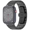 Techsuit - Watchband 32mm (W052) - Apple Watch 1/2/3/4/5/6/7/8/9/10/11/SE/SE 2/SE 3 (38/40/41/42mm) - Black