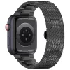 Techsuit - Watchband 32mm (W052) - Apple Watch 1/2/3/4/5/6/7/8/9/10/11/SE/SE 2/SE 3 (38/40/41/42mm) - Black