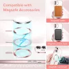 Techsuit - Luxury Crystal MagSafe tok - iPhone 12 - Rózsaszín átlátszó