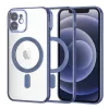 Techsuit - Luxury Crystal MagSafe tok - iPhone 12 - Kék átlátszó